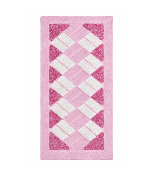 Teppich „Rose Diamond Mosaic Rug“. Badteppich