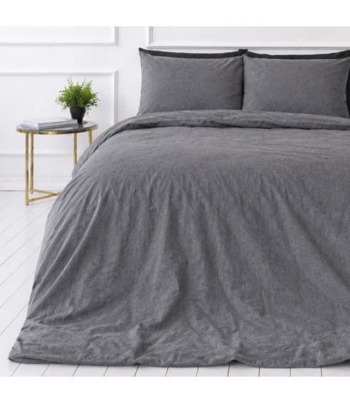 Leinen bettwäsche "Linen Grey oasis". Leinen Bettwäsche