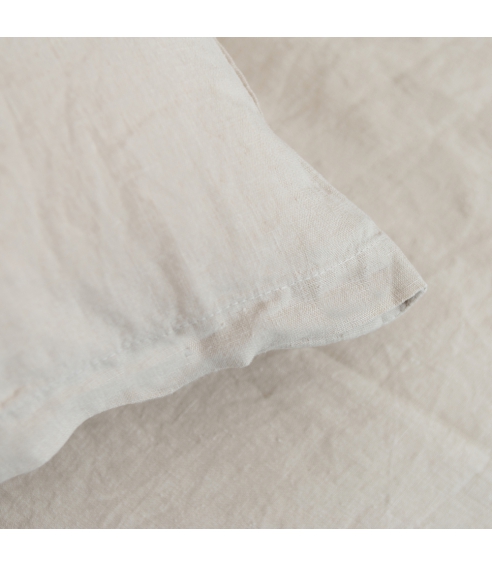 Leinen bettwäsche "Linen sepia. Leinen Bettwäsche
