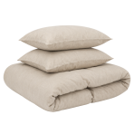 Leinen bettwäsche "Linen sepia. Bettwäsche einfarbig, 135/140x200 cm, 150x200 cm, 155/160x200 cm, 180x200 cm, 200x200 cm, 200x220 cm, 220x240 cm