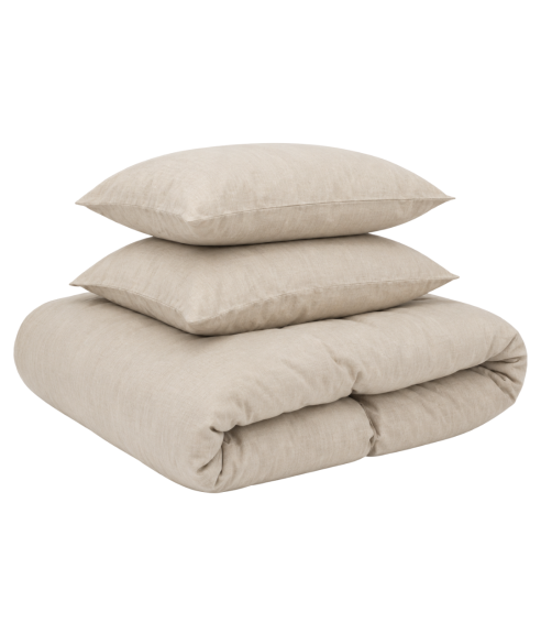 Leinen bettwäsche "Linen sepia. Leinen Bettwäsche
