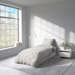 Musselin bettwäsche "Sweet Bunny Rest". Bettwäsche Baumwolle, 135/140x200 cm, 155/160x200 cm. Subtiles und elegantes bettwäschedesign mit verspielten hasen, perfekt für das schlafzimmer.