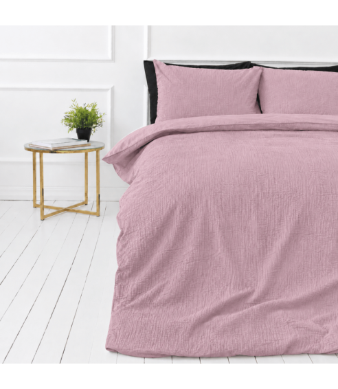 Musselin Bettwäsche set "Rose muslin". Kinderbettwäsche