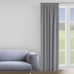 Verdunkelungsvorhang „Gray blue“. Vorhänge, 150x275 cm