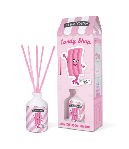 Raumduft mit Stäbchen "Candy Pop Fresa The Fruit Company". Düfte für die wohnung