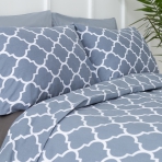 Kissenbezüge „Morocco grey“ 1 Stück. Kissenbezüge 50x70