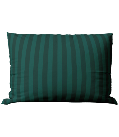 Kissenbezüge „Green Stripes“. Kissenbezüge 50x70