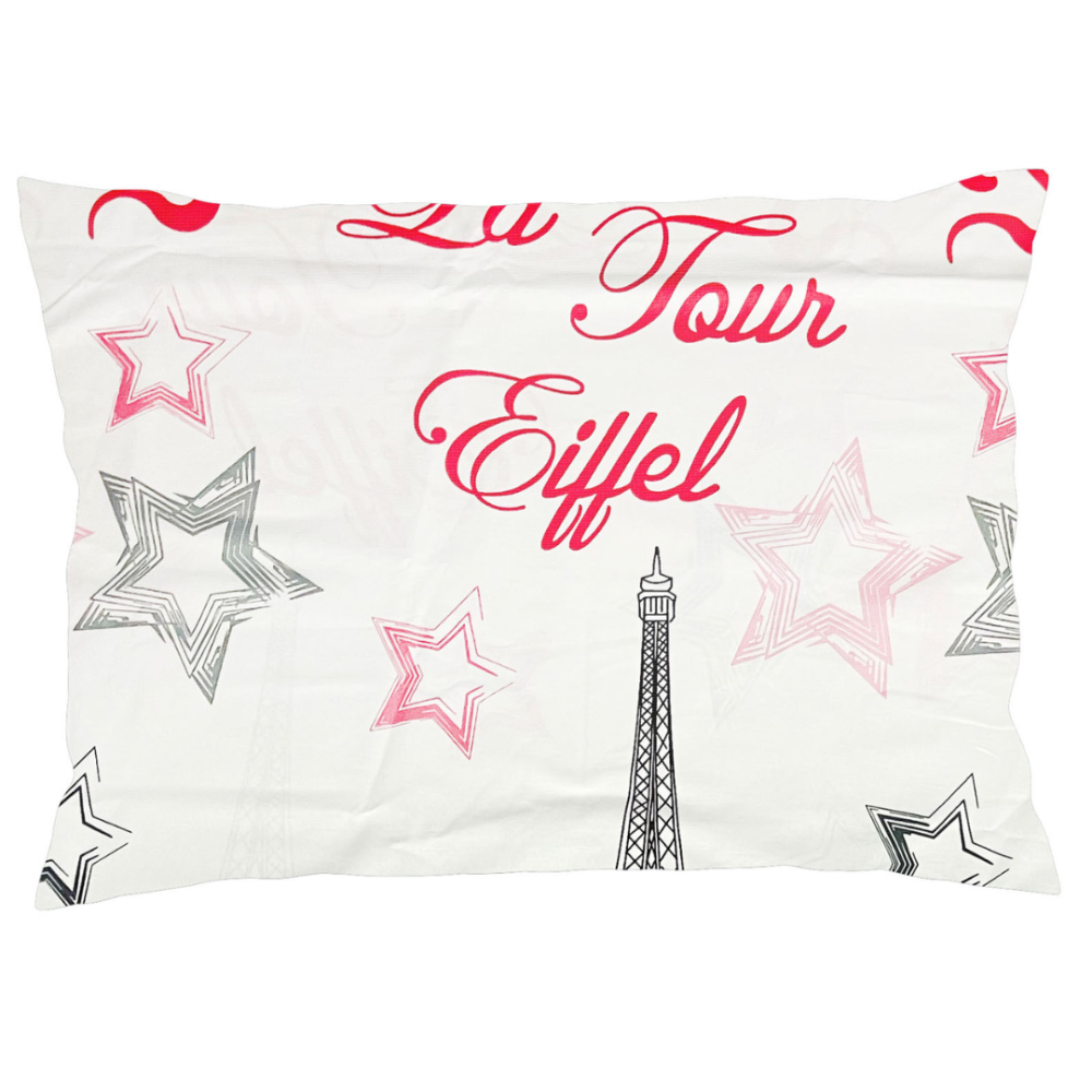 Kopfkissenbezüge „Eiffel red“ Kopfkissenbezüge „Eiffel red“