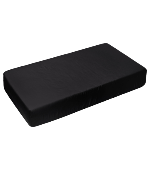 Bettlaken ohne Gummizug „Anthracite“. Bettlaken