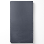 Bettlaken ohne Gummizug  „Graphite“, 150x220 cm, 200x220 cm, 220x240 cm. Atmungsaktives spannbettlaken – praktisch und elegant zugleich.