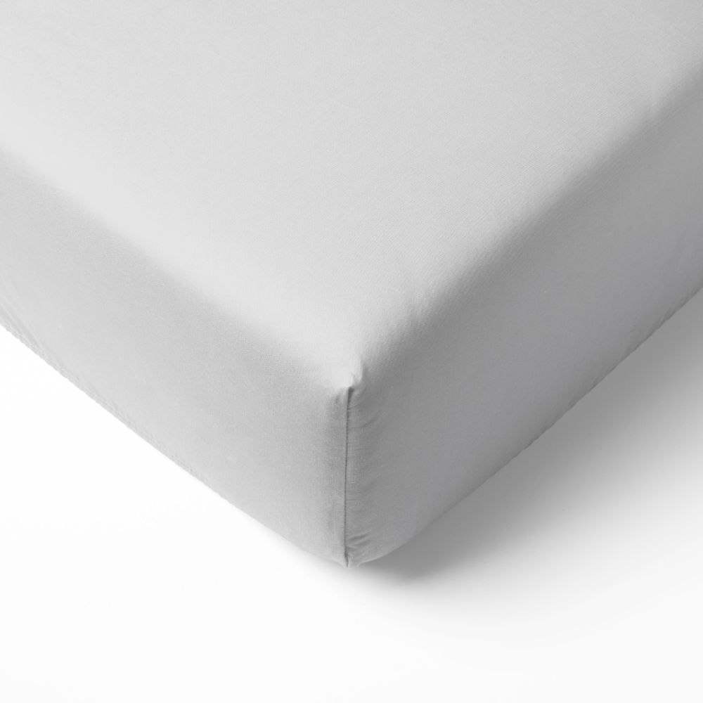 Bettlaken ohne Gummizug „Gray Morn“, 150x220 cm, 200x220 cm, 220x260 cm