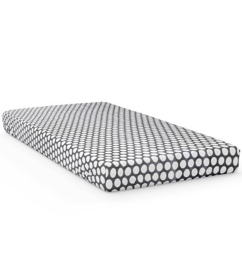 Bettlaken ohne Gummizug „Grey Ripple“. Bettlaken