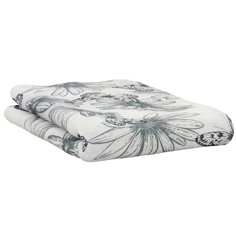 Bettlaken ohne Gummizug „Wildflower“. Bettlaken, 150x220 cm, 180x220 cm, 200x230 cm