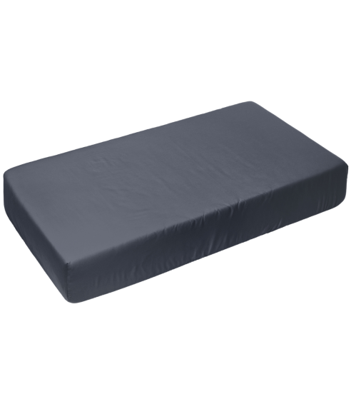 Spannbettlaken  „Graphite“. Spannbettlaken 90x200