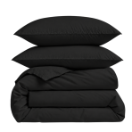 Bettwäsche set "Anthracite“. Bettwäsche einfarbig, 135/140x200 cm, 155x220 cm, 160x200 cm, 180x200 cm, 200x200 cm, 200x220 cm, 220x240 cm. Schwarzes einfarbiges bettwäsche-set Bettwäsche set "Anthracite“. Bettwäsche einfarbig, 135/140x200 cm, 155x220 cm, 160x200 cm, 180x200 cm, 200x200 cm, 200x220 cm, 220x240 cm. Schwarzes einfarbiges bettwäsche-set