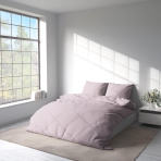 Bettwäsche set "Ash rose". Bettwäsche für Hotels, 135/140x200 cm, 155/160x200 cm, 200x200 cm, 200x220 cm, 220x240 cm. Beruhigende bettwäsche aus eschenrose, perfekt für ein ruhiges schlafzimmerambiente.