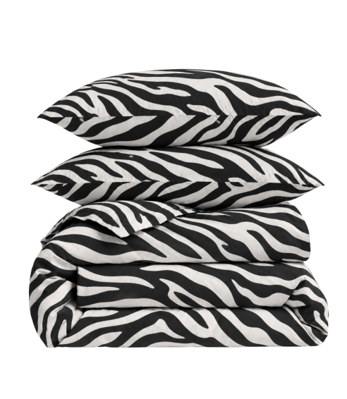 Bettwäsche set "Black Safari". Bettwäsche 140x200