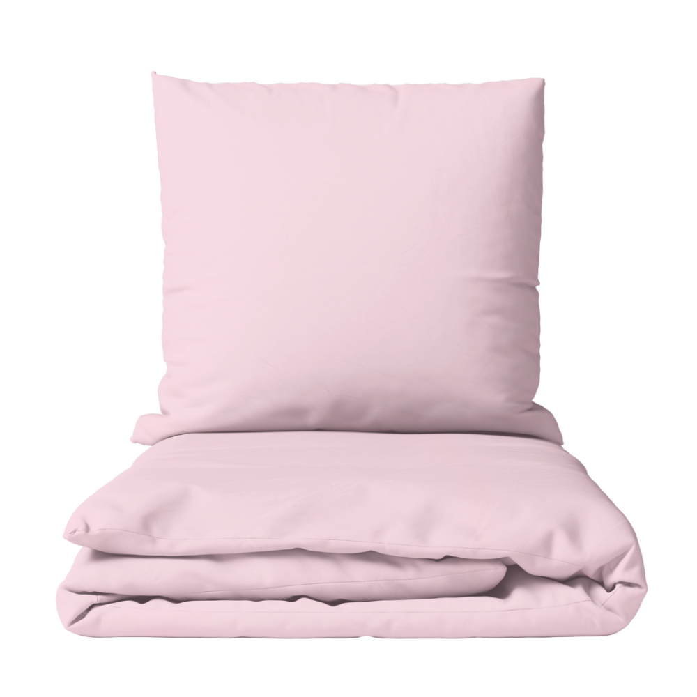 Bettwäsche set "Piggy". Bettwäsche für Hotels, 135/140x200 cm, 200x200 cm, 200x220 cm, 220x240 cm. Zartrosa bettwäsche-set, das einen hauch von eleganz in ihr schlafzimmer bringt.