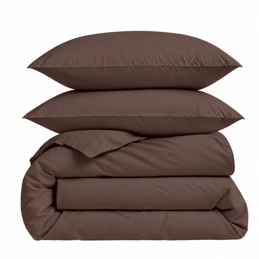 Bettwäsche set "Brunette". Bettwäsche einfarbig, 135/140x200 cm, 150x200 cm, 155/160x200 cm, 180x200 cm, 200x200 cm, 200x220 cm, 220x240 cm. Warmes braunes bettwäsche-set, das dem schlafzimmer gemütlichkeit verleiht. Bettwäsche set "Brunette". Bettwäsche einfarbig, 135/140x200 cm, 150x200 cm, 155/160x200 cm, 180x200 cm, 200x200 cm, 200x220 cm, 220x240 cm. Warmes braunes bettwäsche-set, das dem schlafzimmer gemütlichkeit verleiht.