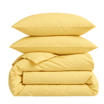 Bettwäsche set "Classic citron“. Bettwäsche einfarbig, 135/140x200 cm, 155x220 cm, 160x200 cm, 180x200 cm, 200x200 cm, 200x220 cm, 220x240 cm