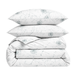 Bettwäsche set "Dandelion puff". Bettwäsche 155x200, 135/140x200 cm, 150x200 cm, 155/160x200 cm, 180x200 cm, 200x200 cm, 200x220 cm. Elegantes weißes bettwäscheset mit silbernen pusteblumen, das eine skurrile und heitere atmosphäre schafft. Bettwäsche set "Dandelion puff". Bettwäsche 155x200, 135/140x200 cm, 150x200 cm, 155/160x200 cm, 180x200 cm, 200x200 cm, 200x220 cm. Elegantes weißes bettwäscheset mit silbernen pusteblumen, das eine skurrile und heitere atmosphäre schafft.