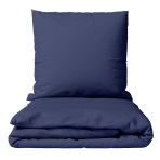Bettwäsche set "Deep cobalt". Bettwäsche für Hotels, 135/140x200 cm, 200x200 cm, 200x220 cm. Atemberaubendes dunkelblaues bettwäscheset für einen königlichen touch.