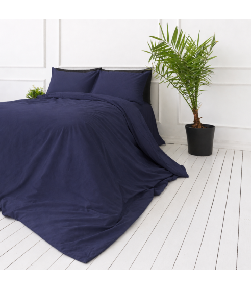 Bettwäsche set "Deep cobalt". Bettwäsche für Hotels