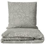 Bettwäsche set "Grandiflora". Graue Bettwäsche, 135/140x200 cm, 200x200 cm, 200x220 cm. Graues bettwäscheset mit feinem muster. Bettwäsche set "Grandiflora". Graue Bettwäsche, 135/140x200 cm, 200x200 cm, 200x220 cm. Graues bettwäscheset mit feinem muster.