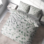 Bettwäsche set "Greenery". Bettwäsche 140x200, 135/140x200 cm