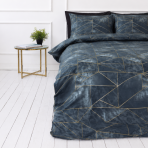 Bettwäsche set „Isolde“. Bettwäsche 155x200, 135/140x200 cm, 150x200 cm, 155/160x200 cm, 180x200 cm, 200x200 cm, 200x220 cm, 220x240 cm. Blaues set mit marmorierter optik und goldfarbenem muster Bettwäsche set „Isolde“. Bettwäsche 155x200, 135/140x200 cm, 150x200 cm, 155/160x200 cm, 180x200 cm, 200x200 cm, 200x220 cm, 220x240 cm. Blaues set mit marmorierter optik und goldfarbenem muster
