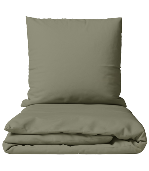 Bettwäsche set „Khaki Grey“. Bettwäsche 140x200