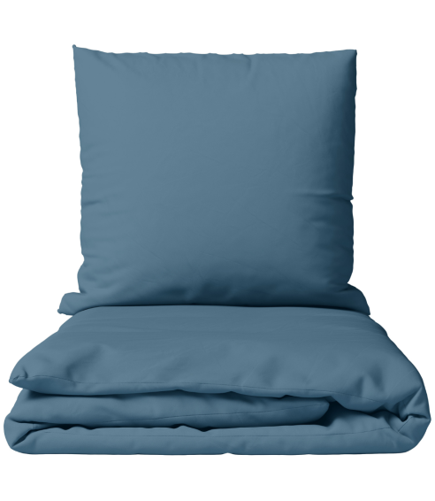 Bettwäsche set „Yale Blue“. Bettwäsche 140x200