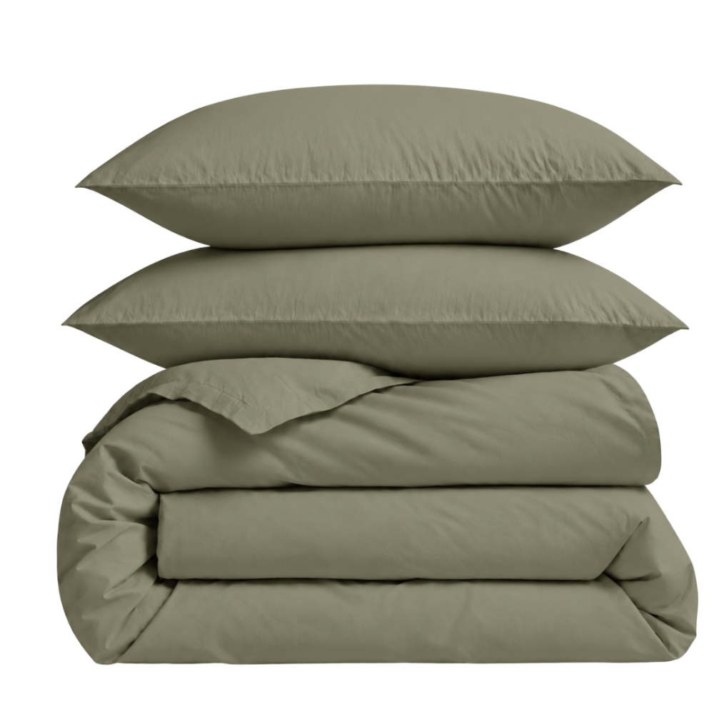 Bettwäsche set „Khaki Grey“. Bettwäsche einfarbig, 135/140x200 cm, 155x220 cm, 160x200 cm, 180x200 cm, 200x200 cm, 200x220 cm, 220x240 cm. Einfarbige bettwäschegarnitur in einem khaki-grau-ton ohne muster. Bettwäsche set „Khaki Grey“. Bettwäsche einfarbig, 135/140x200 cm, 155x220 cm, 160x200 cm, 180x200 cm, 200x200 cm, 200x220 cm, 220x240 cm. Einfarbige bettwäschegarnitur in einem khaki-grau-ton ohne muster.
