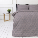 Bettwäsche set „Ligomes“. Lila Bettwäsche, 135/140x200 cm, 200x200 cm, 200x220 cm. Elegantes graues bettwäscheset mit rosafarbenen, linienförmigen ornamenten, das einen modernen und raffinierten look für ihren schlafbereich bietet. Bettwäsche set „Ligomes“. Lila Bettwäsche, 135/140x200 cm, 200x200 cm, 200x220 cm. Elegantes graues bettwäscheset mit rosafarbenen, linienförmigen ornamenten, das einen modernen und raffinierten look für ihren schlafbereich bietet.