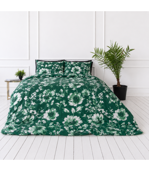 Bettwäsche set "Lush Green". Bettwäsche 140x200