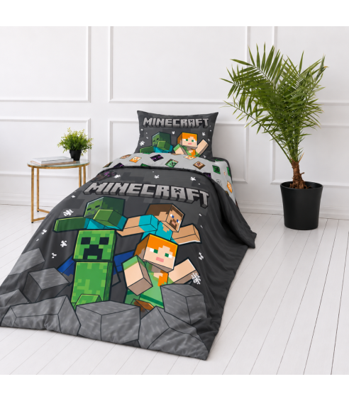 Bettwäsche set "Minecraft“. Bettwäsche Baumwolle