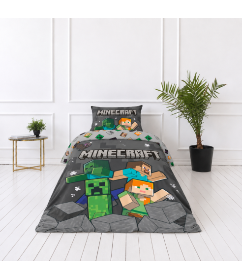 Bettwäsche set "Minecraft“. Bettwäsche Baumwolle