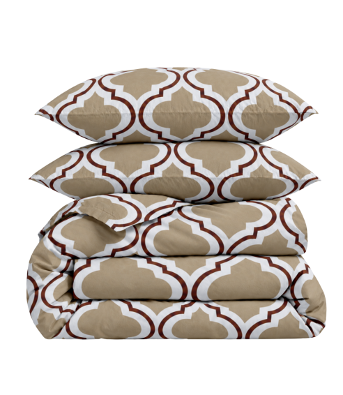 Bettwäsche set "Moroccan Beige". Bettwäsche Baumwolle