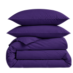 Bettwäsche set "Pansy". Bettwäsche 135x200, 135/140x200 cm, 150x200 cm, 155/160x200 cm, 180x200 cm, 200x200 cm, 200x220 cm, 220x240 cm. Luxuriöses dunkelviolettes bettwäscheset, das ihrem schlafzimmerdekor einen reichen und eleganten akzent verleiht