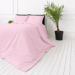 Bettwäsche set "Piggy". Bettwäsche 155x200, 135/140x200 cm, 200x200 cm, 200x220 cm, 220x240 cm. Klassisches rosa bettwäsche-set, perfekt für ein zeitloses und romantisches schlafzimmer.