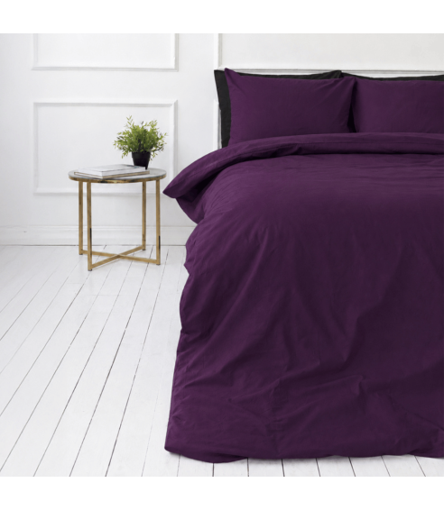 Bettwäsche set "Plum". Bettwäsche Baumwolle