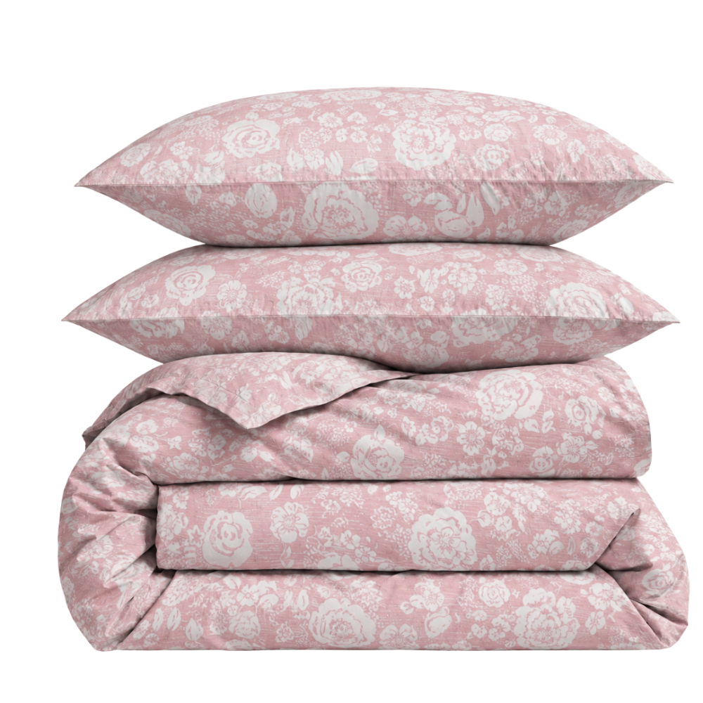 Bettwäsche set „Provance Coral“. Rosa Bettwäsche, 135/140x200 cm, 200x200 cm, 200x220 cm. Bettwäscheset in zartem rosa mit eleganten weißen rosenmotiven, die ihrem schlafzimmer einen romantischen touch verleihen. Bettwäsche set „Provance Coral“. Rosa Bettwäsche, 135/140x200 cm, 200x200 cm, 200x220 cm. Bettwäscheset in zartem rosa mit eleganten weißen rosenmotiven, die ihrem schlafzimmer einen romantischen touch verleihen.