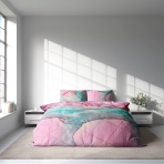 Bettwäsche set "Serenity". Bettwäsche 140x200, 135/140x200 cm, 150x200 cm, 155/160x200 cm, 180x200 cm