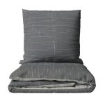 Bettwäsche set "Slate lines". Bettwäsche 140x200, 135/140x200 cm, 200x200 cm, 200x220 cm