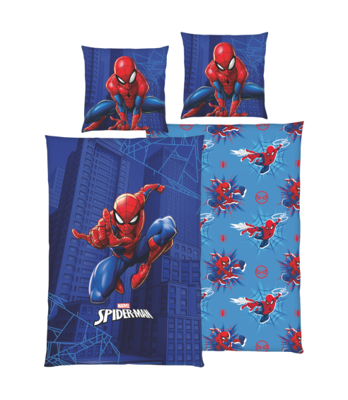 Bettwäsche set "Spiderman". Bettwäsche Baumwolle