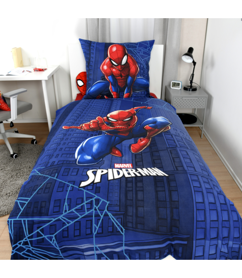 Bettwäsche set "Spiderman". Bettwäsche Baumwolle