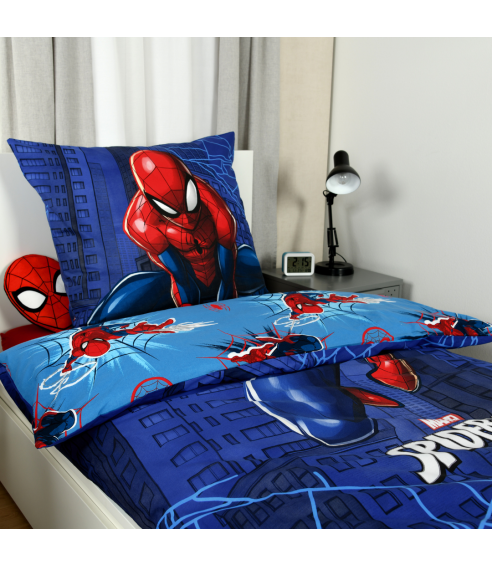 Bettwäsche set "Spiderman". Bettwäsche Baumwolle