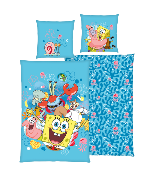 Bettwäsche set "SpongeBob SquarePants". Bettwäsche Baumwolle