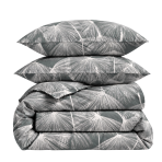 Bettwäsche set "Umbral Plumes". Bettwäsche 155x200, 135/140x200 cm, 155x220 cm, 160x200 cm, 180x200 cm, 200x200 cm, 200x220 cm, 220x240 cm. Tiefgraues bettwäscheset mit zarten federlinien Bettwäsche set "Umbral Plumes". Bettwäsche 155x200, 135/140x200 cm, 155x220 cm, 160x200 cm, 180x200 cm, 200x200 cm, 200x220 cm, 220x240 cm. Tiefgraues bettwäscheset mit zarten federlinien