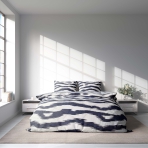 Bettwäsche set "Vigilant". Bettwäsche 140x200, 135/140x200 cm, 150x200 cm, 155/160x200 cm, 180x200 cm, 200x200 cm, 200x220 cm